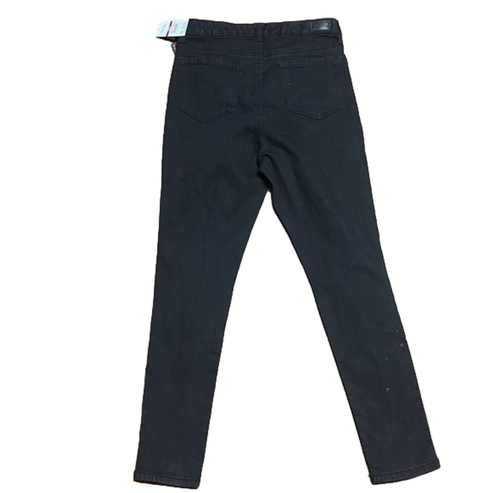 Sofia Jeans By Sophia Vergara Rosa Curvy Ankle High Rise Destructed Black Size 8 - Picture 5 of 6